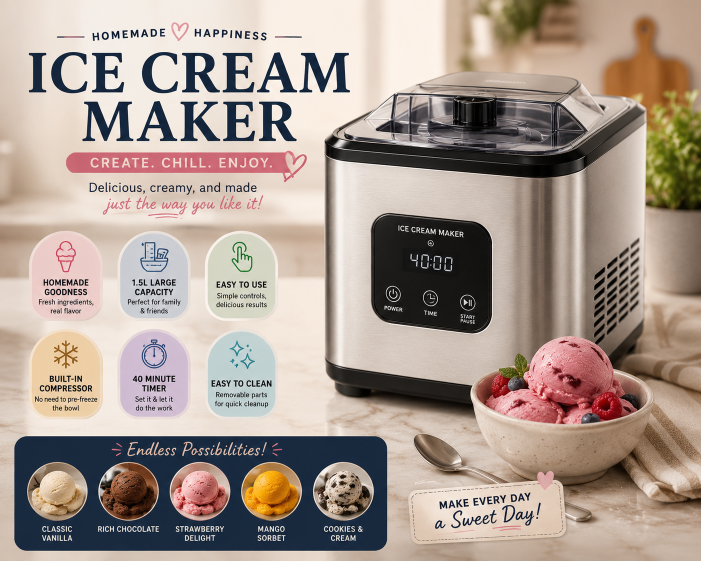 ice cream maker