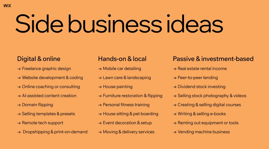 small business ideas